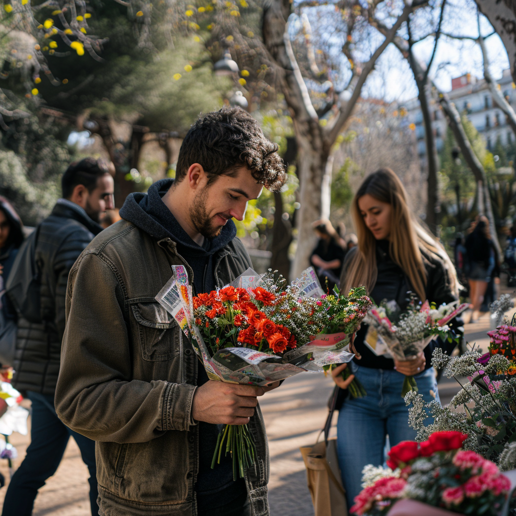 Influencer Flowers QR Code Park