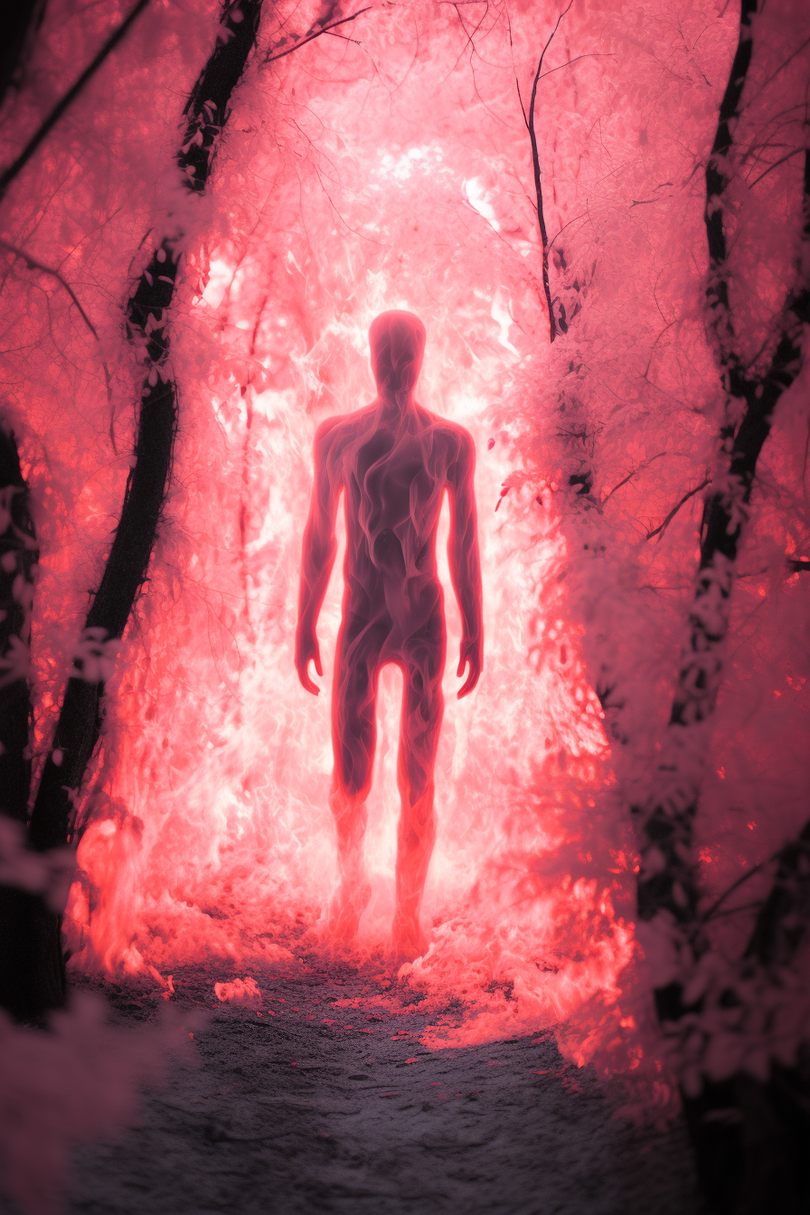 Infrared Image Human Body AR