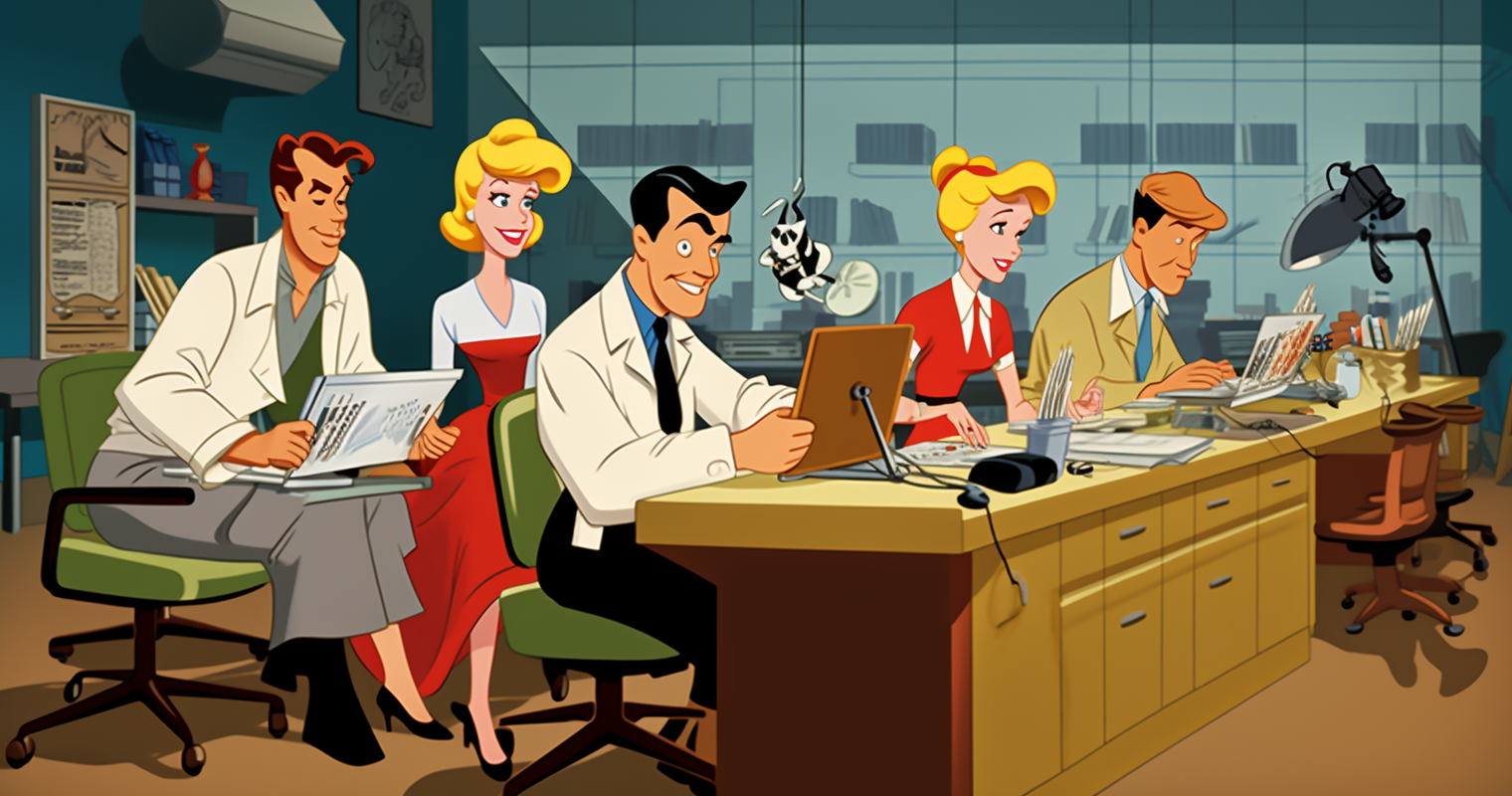 innovation collaboration workplace by Tex Avery