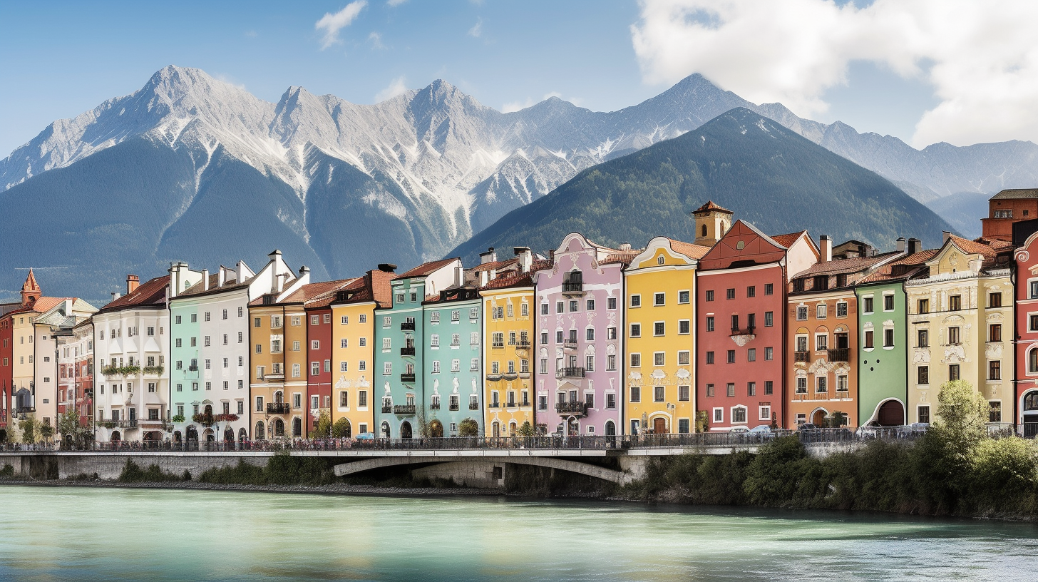 Enchanting View of Innsbruck with Gothic and Baroque Architecture