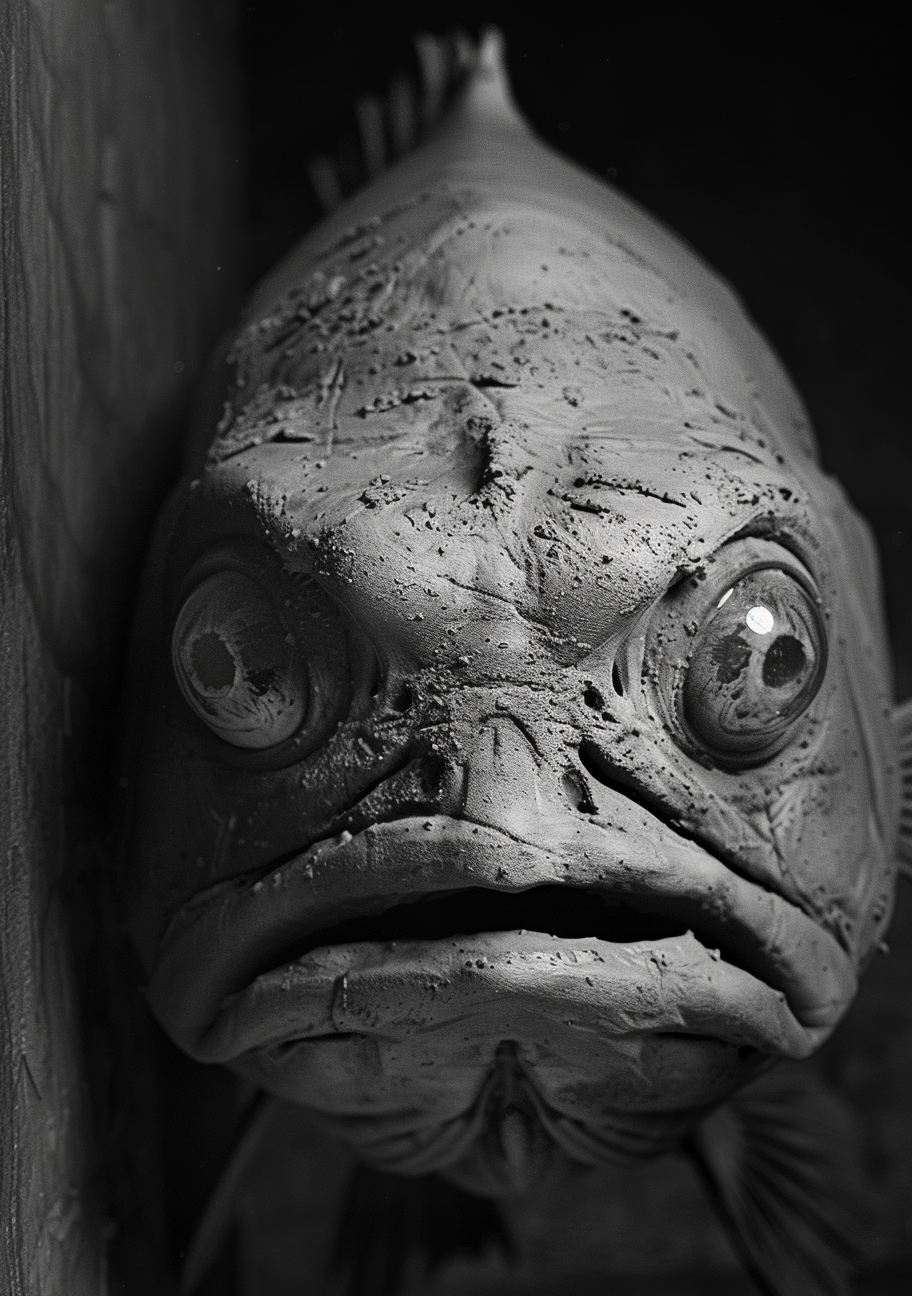 Innsmouth Dead Fish Eyes Portrait