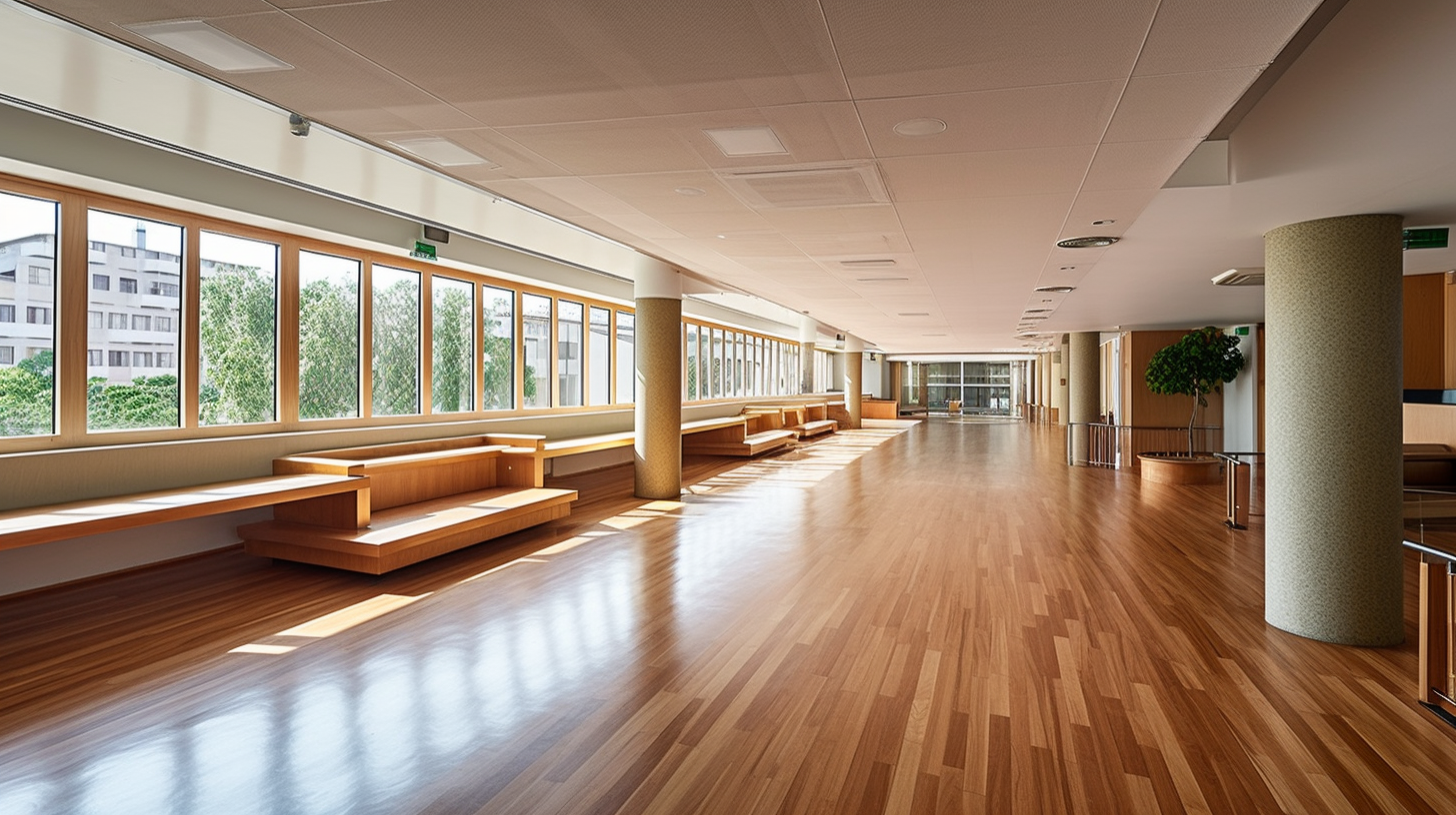 Modern Physical Rehabilitation Center Interior