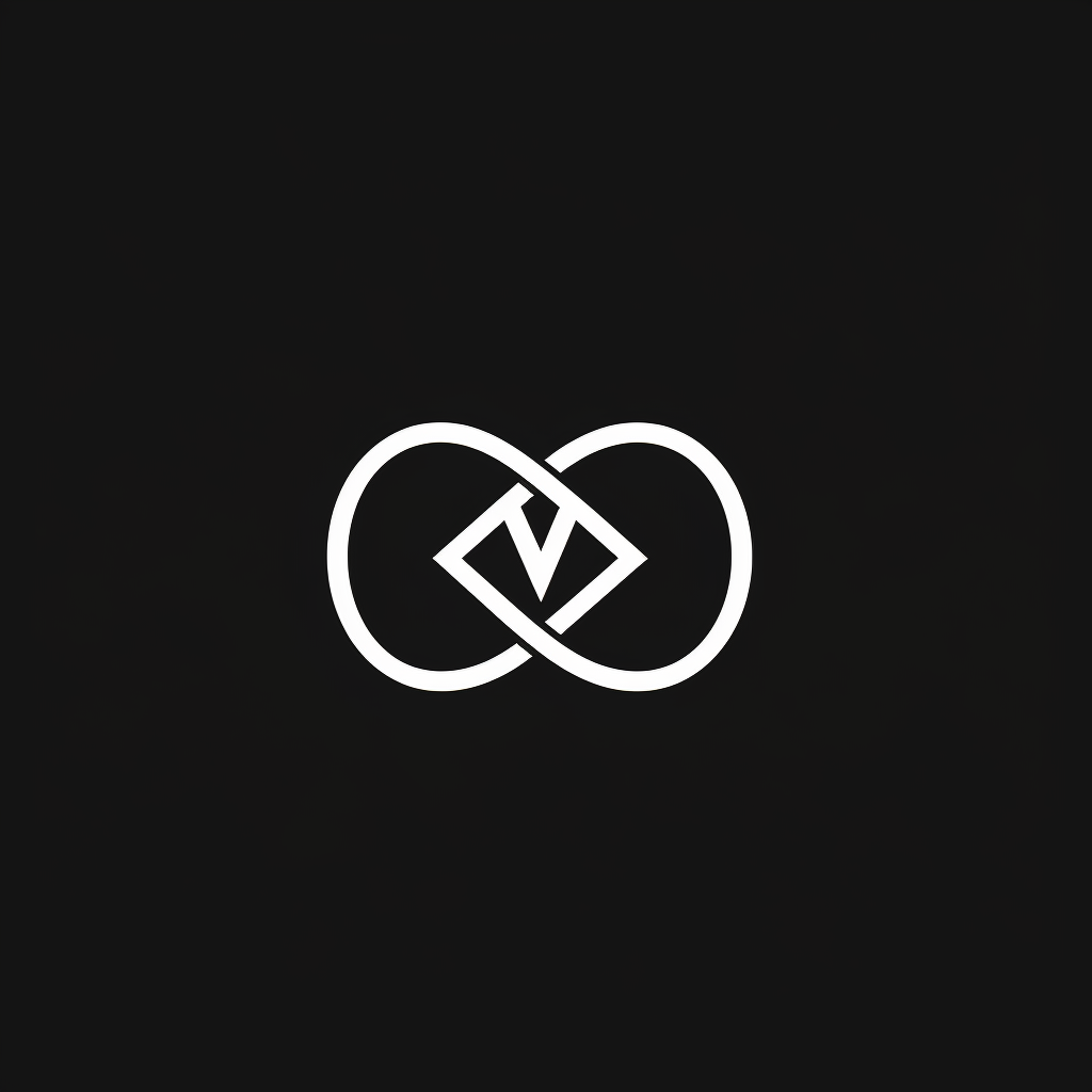 Simple Intertwined MG Logo Design