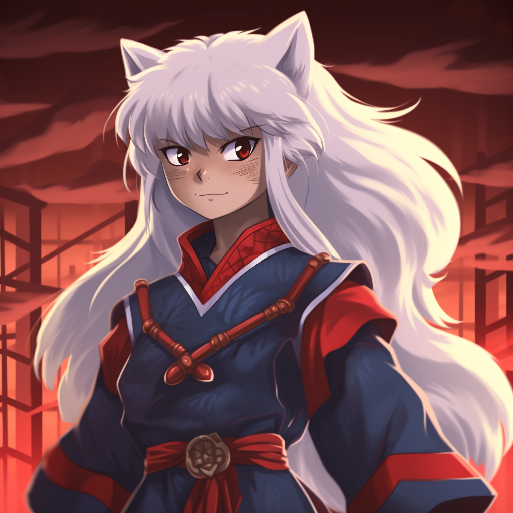 Inuyasha in My Hero Academia Style