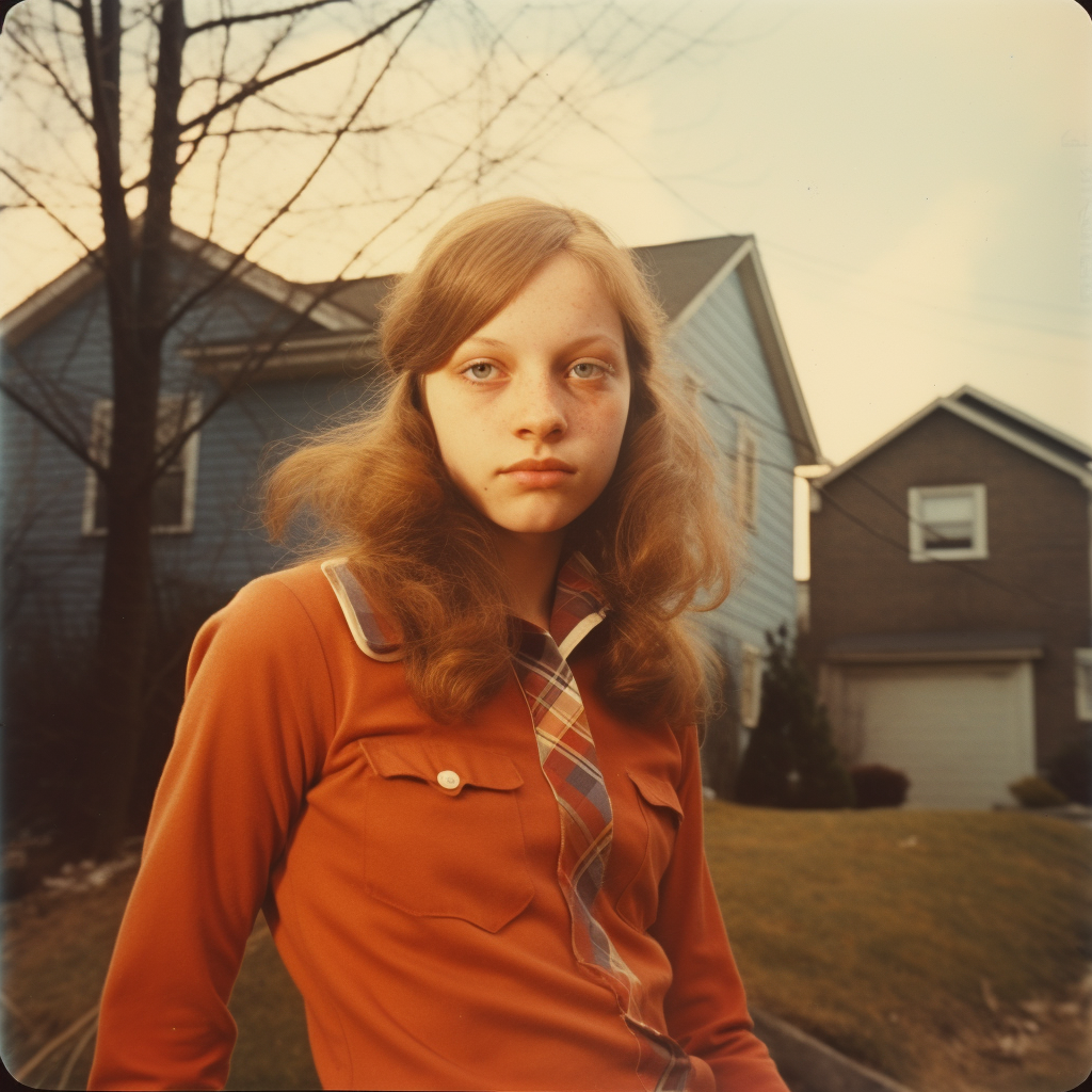 Snapshot of a Teenage Girl from Iowa in 1975