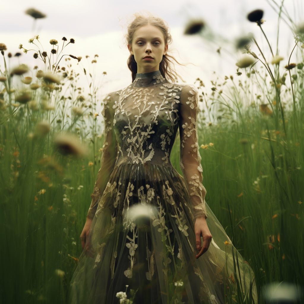 Iris Van Herpen Dress in Meadow