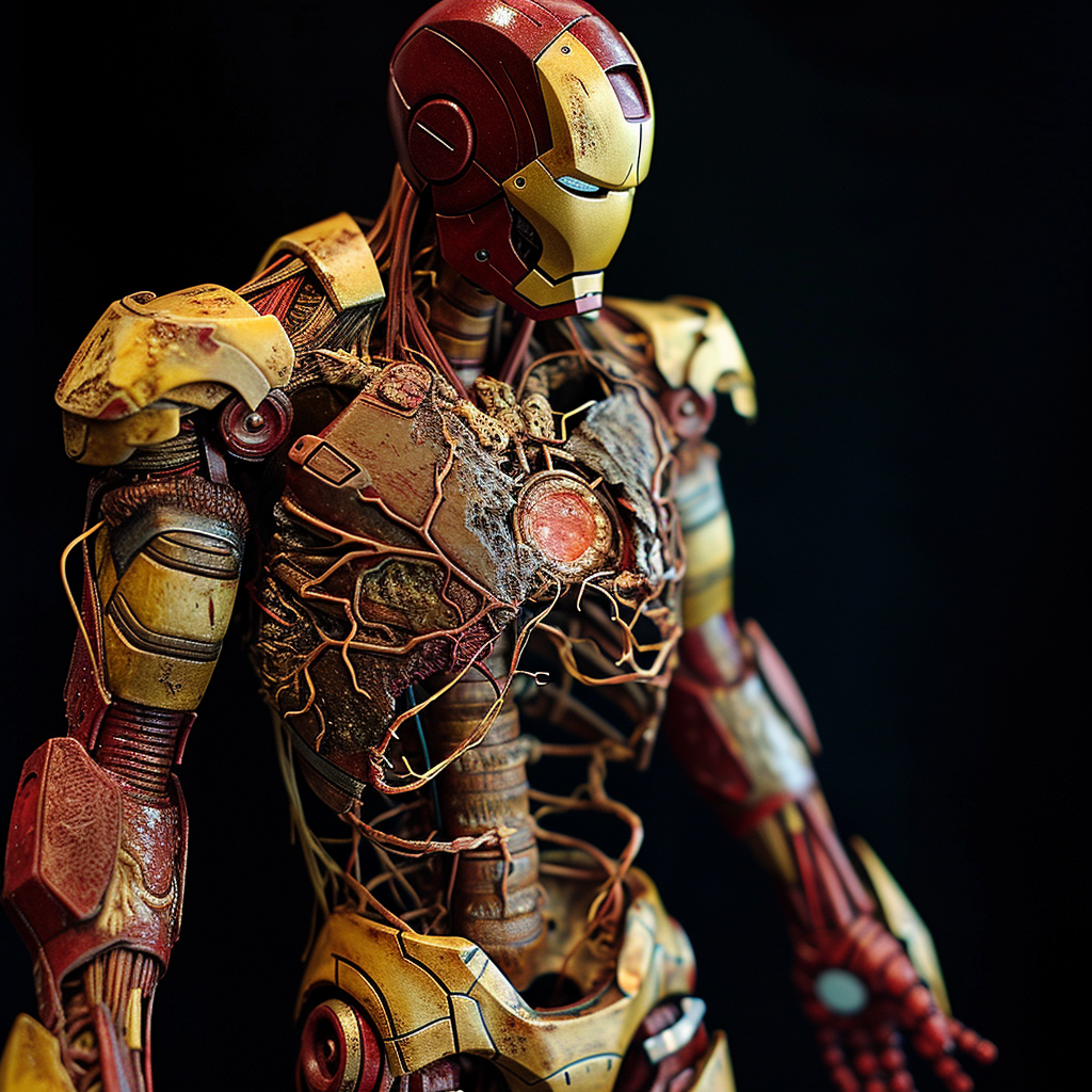 Iron Man's Grotesque Anatomy Revealed