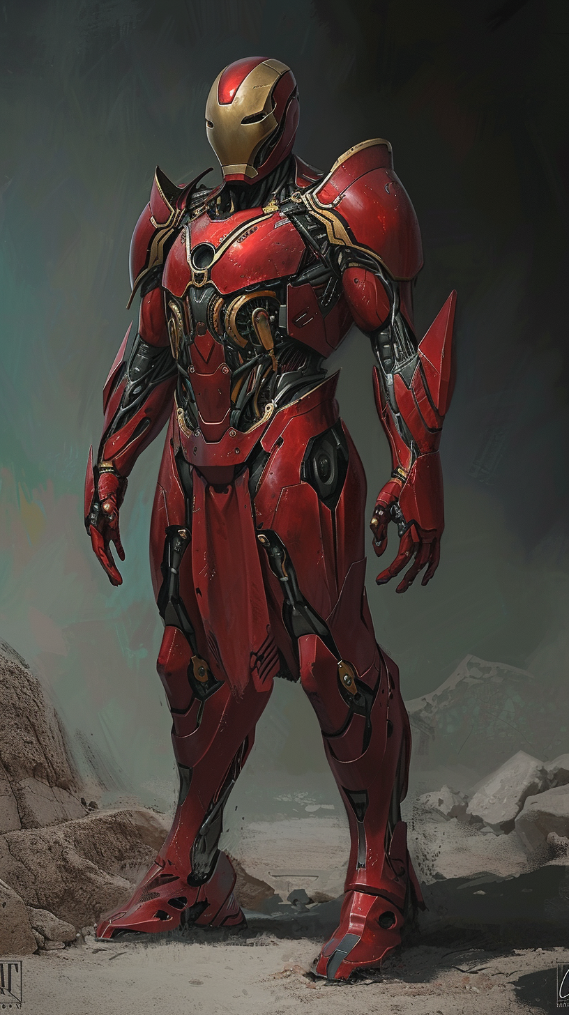 Iron Man with Philippine Characteristics in Armor