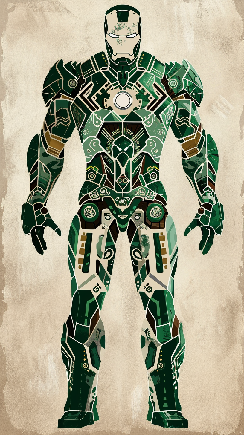 Iron Man in Mexican Inspired Armor