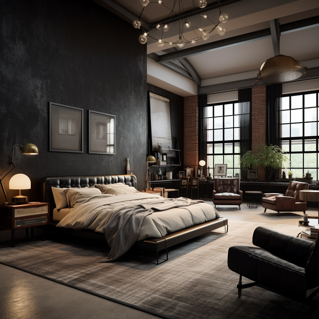 Italian Mafia Inspired Bedroom Design