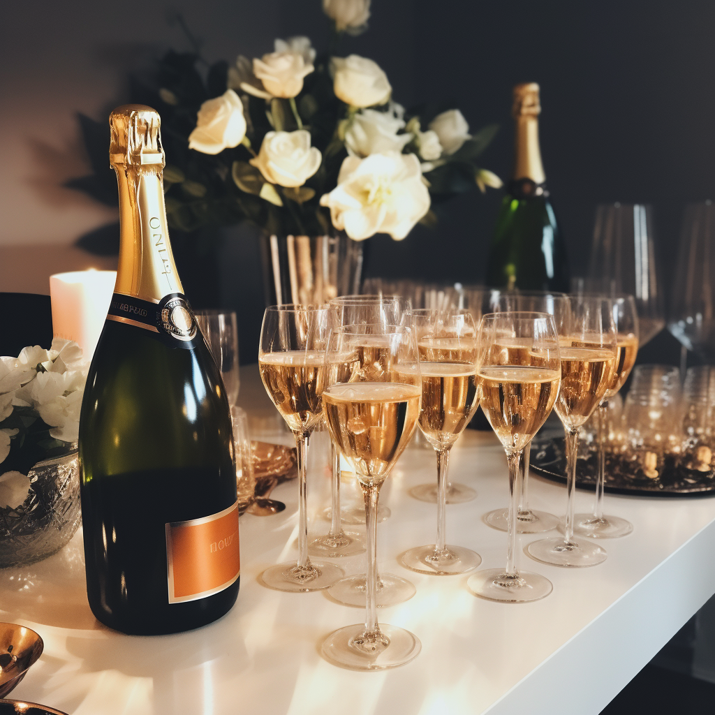 Women enjoying Italian Prosecco Night