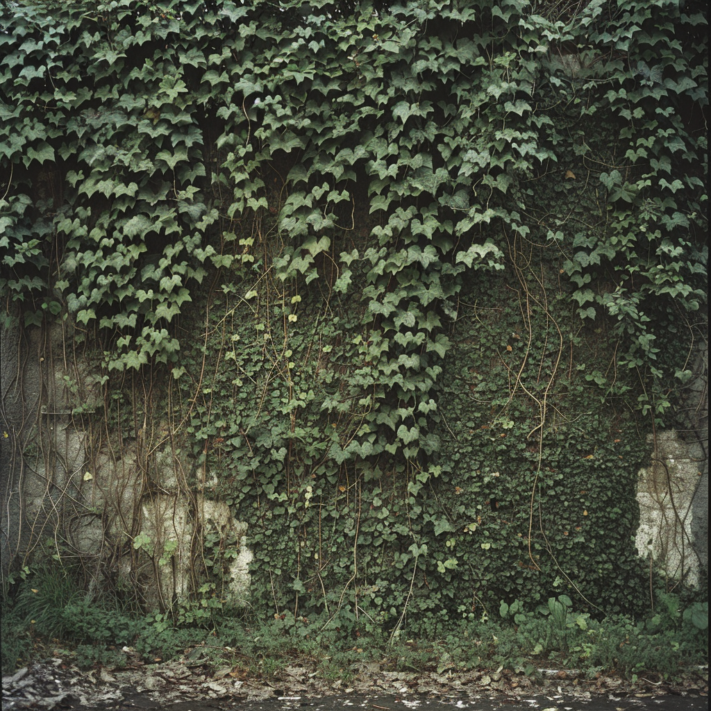 Ivy Covered Wall Southern Light