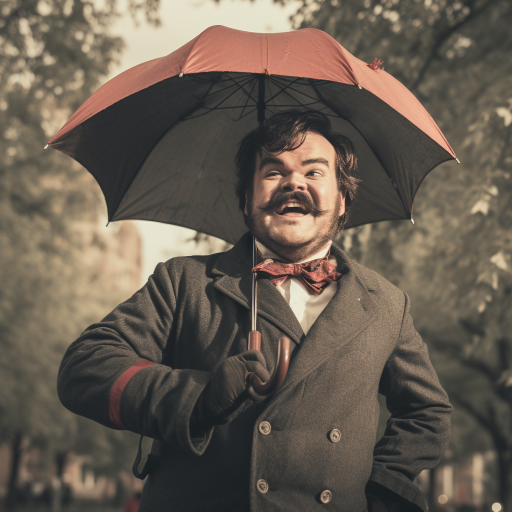 Jack Black as Mary Poppins  photo