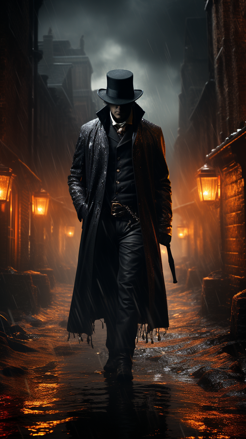 Mysterious depiction of Jack the Ripper