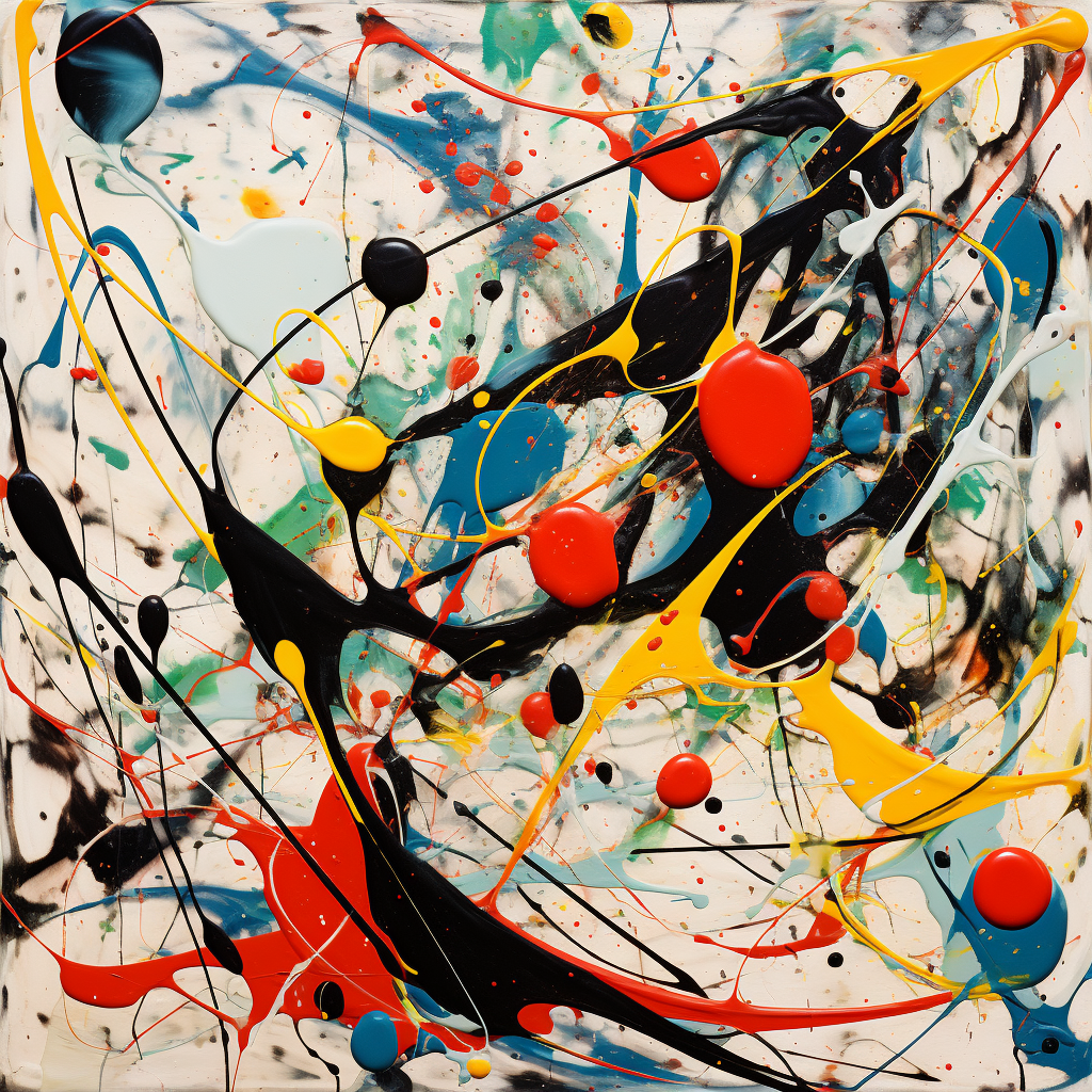 Jackson Pollock's expressive painting