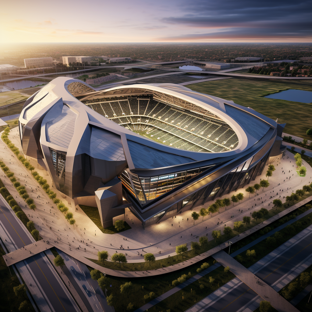 Jaguar-inspired football stadium in Jacksonville