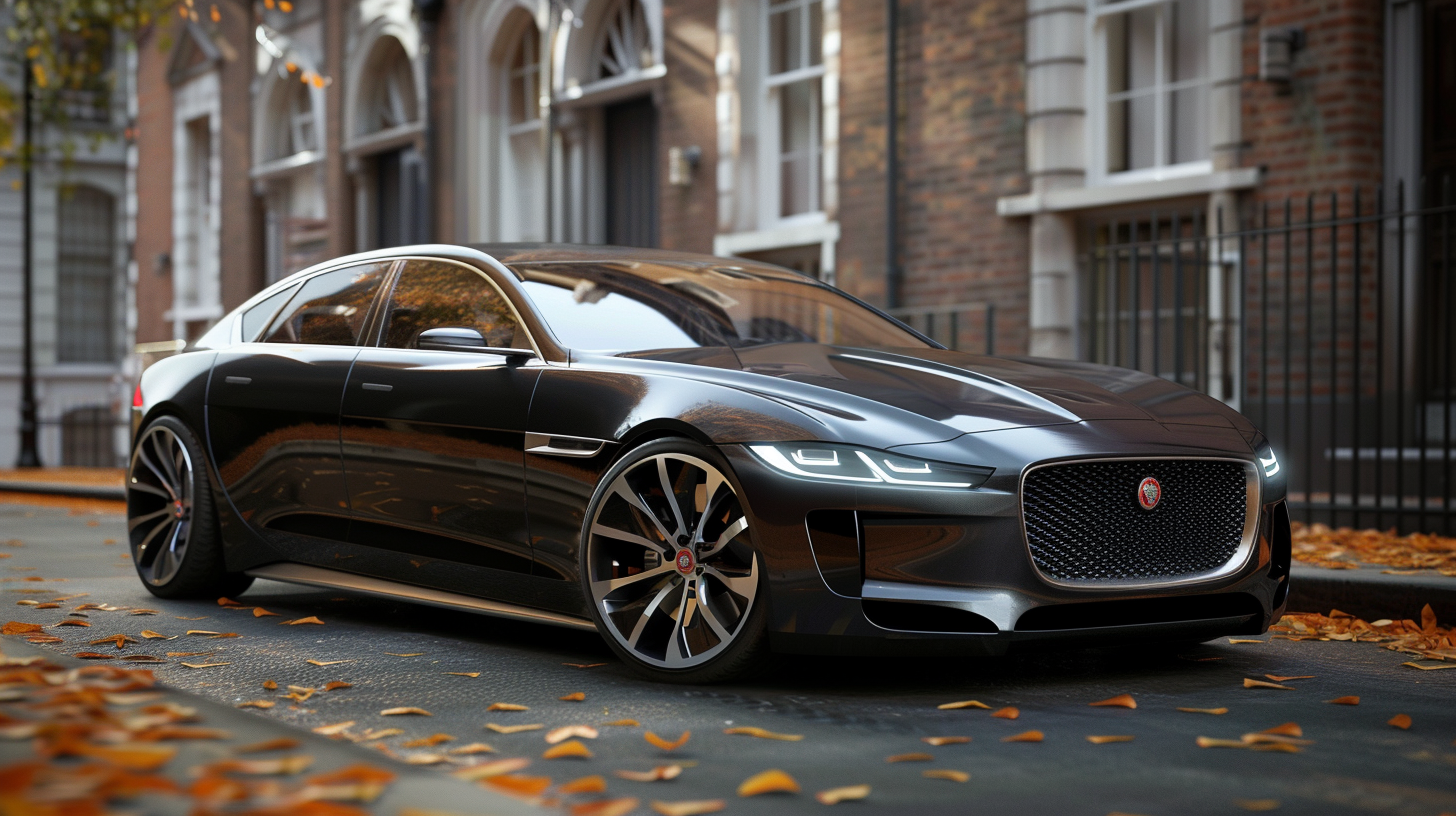 Jaguar Luxury Saloon Car Design