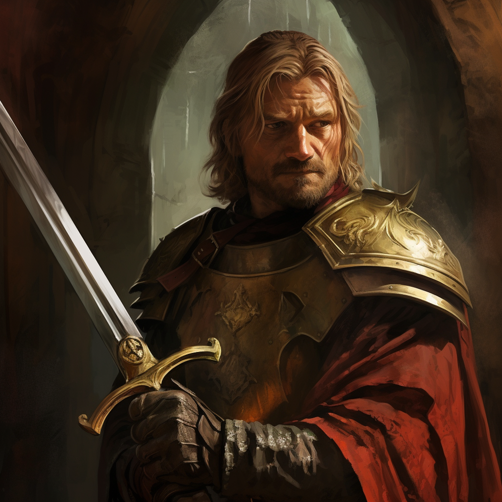 Jaime Lannister hobbit broken sword