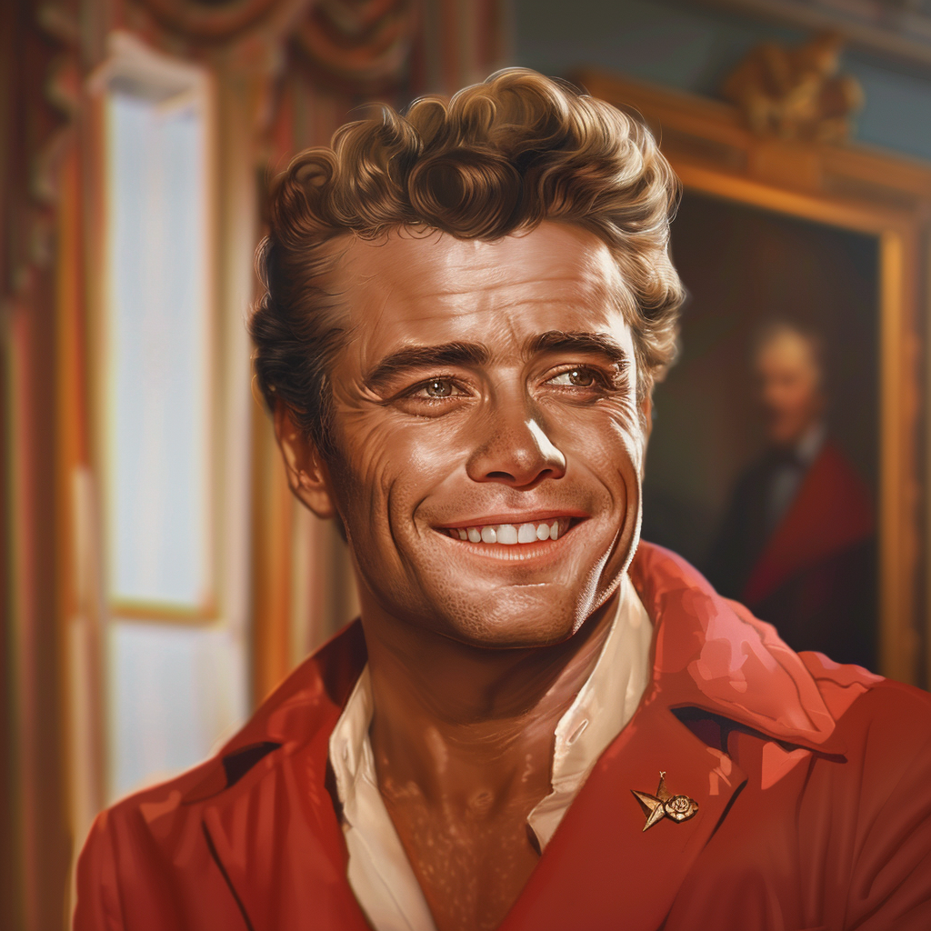 James Dean President Portrait