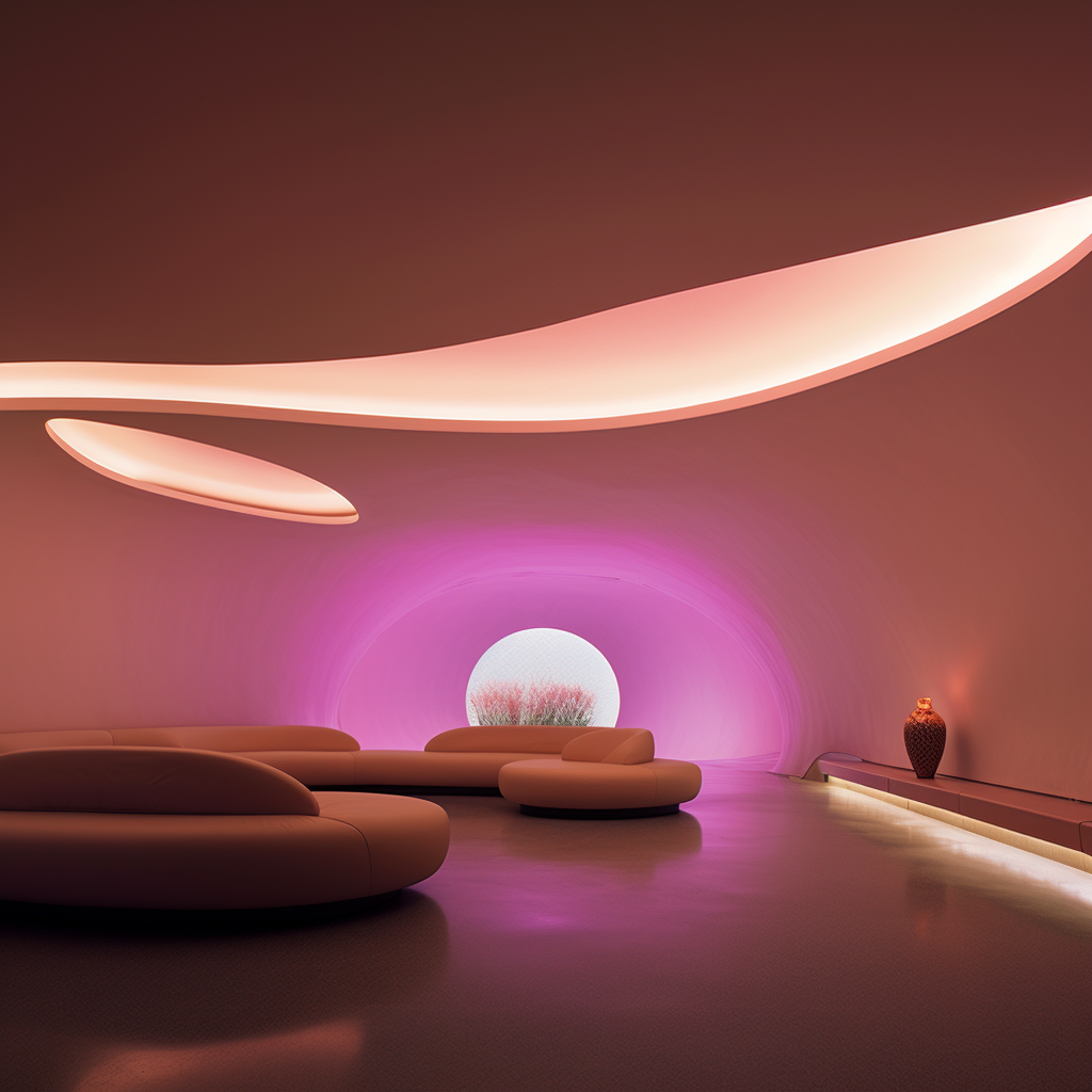 James Turrell inspired lobby design