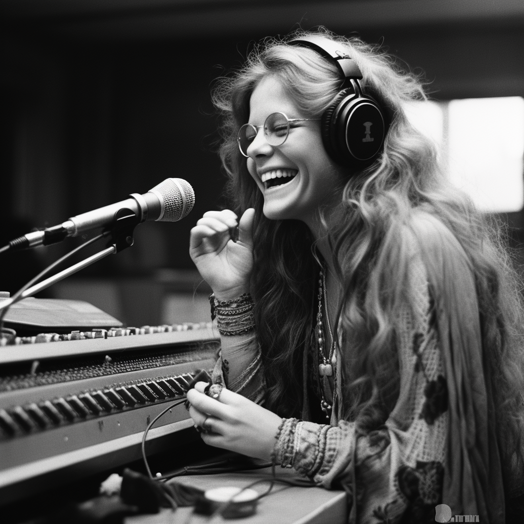 Janis Joplin as radio host