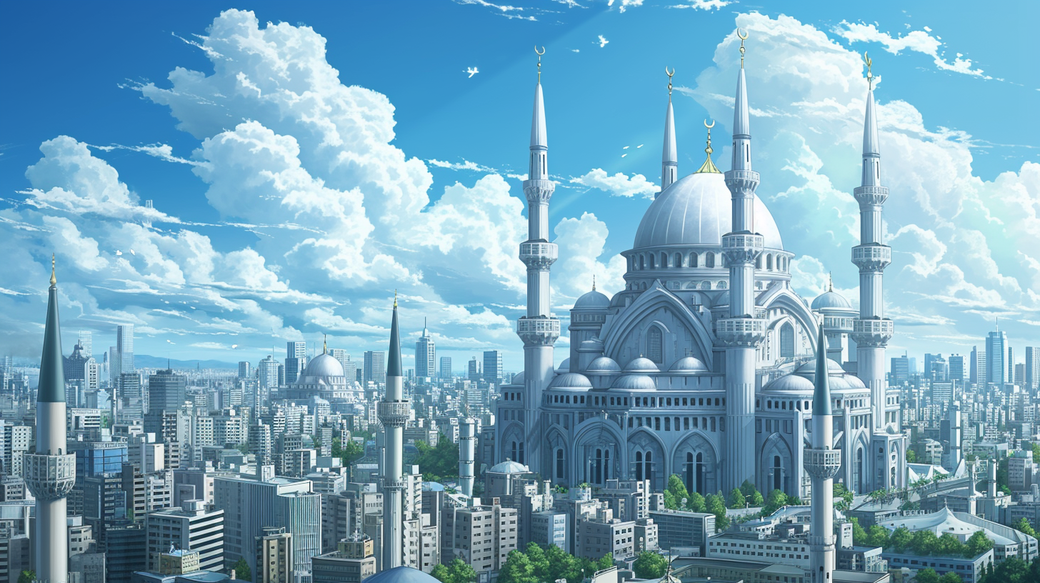 Anime Tokyo Islamic City Ultra Details