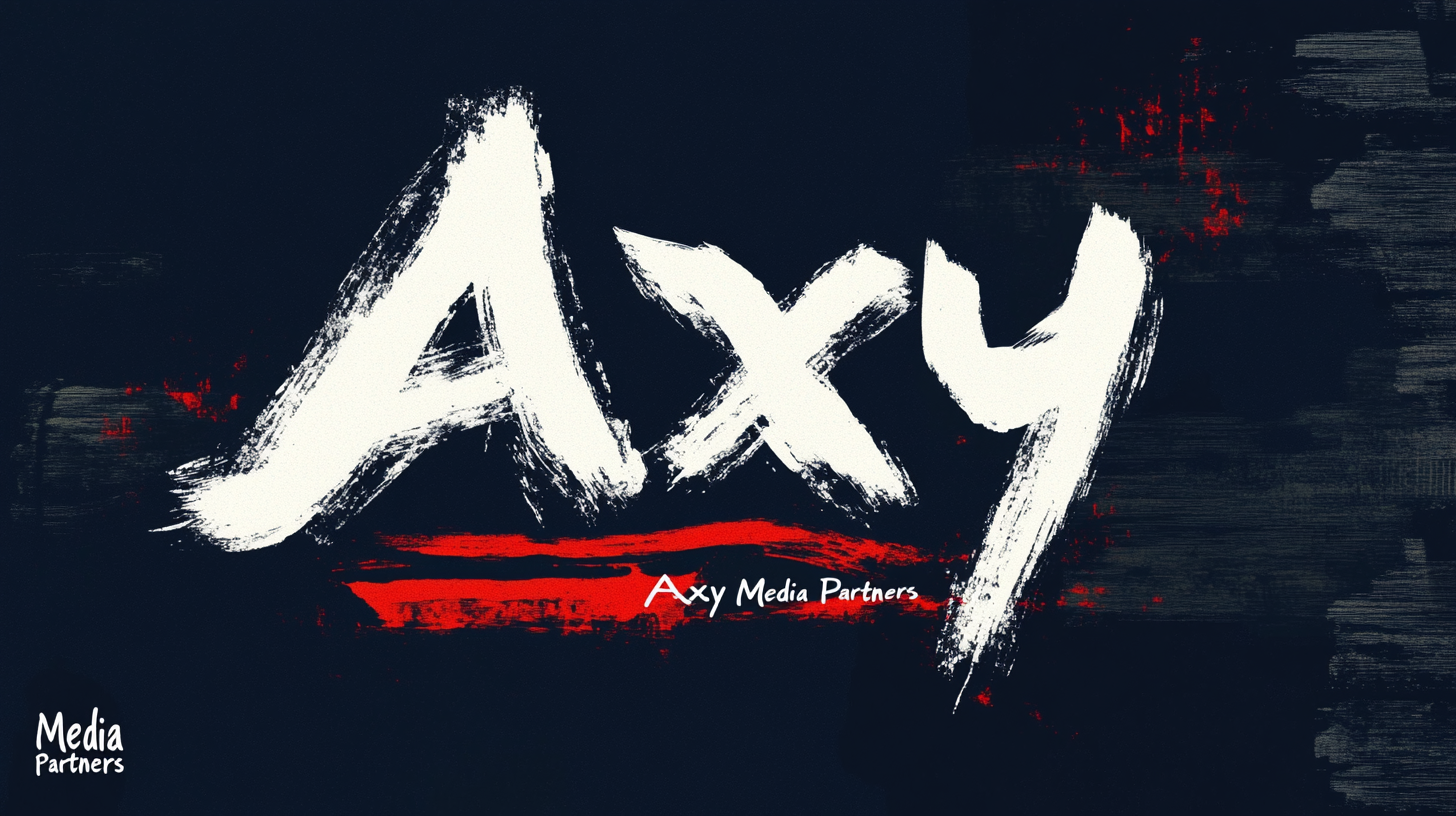 Japanese Logo Axy Brushstroke Navy