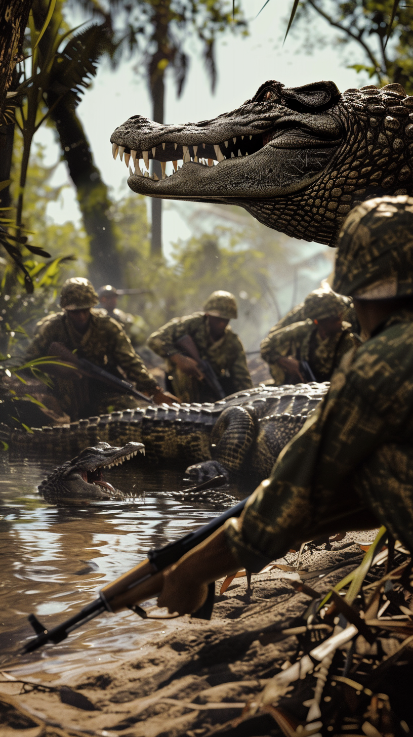 Japanese Soldiers Defending Ramree Island World War 2