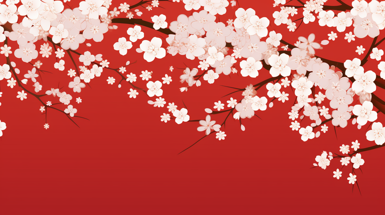 Traditional Japanese New Year flower decoration