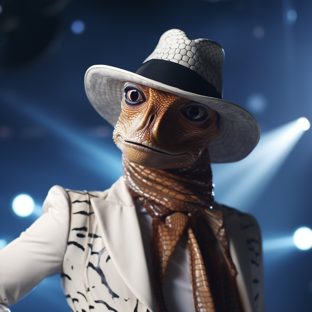 Jar Jar Binks in Smooth Criminal Music Video