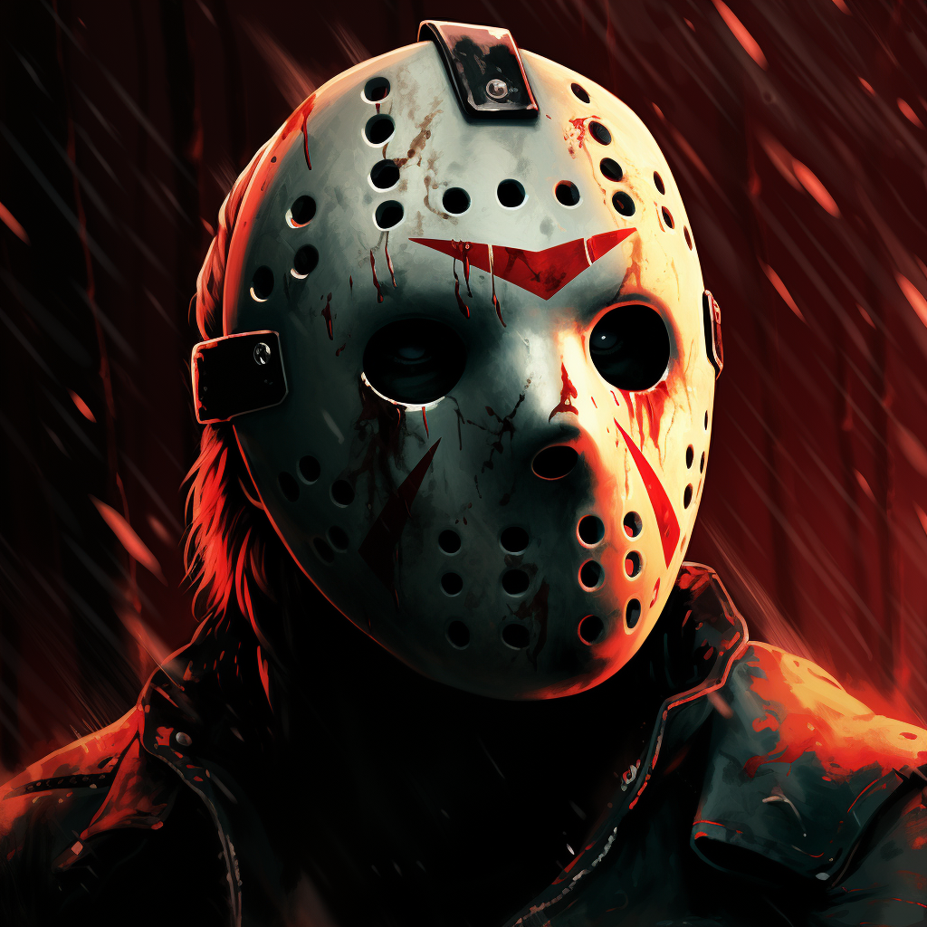 Retro Jason Friday 13th Poster