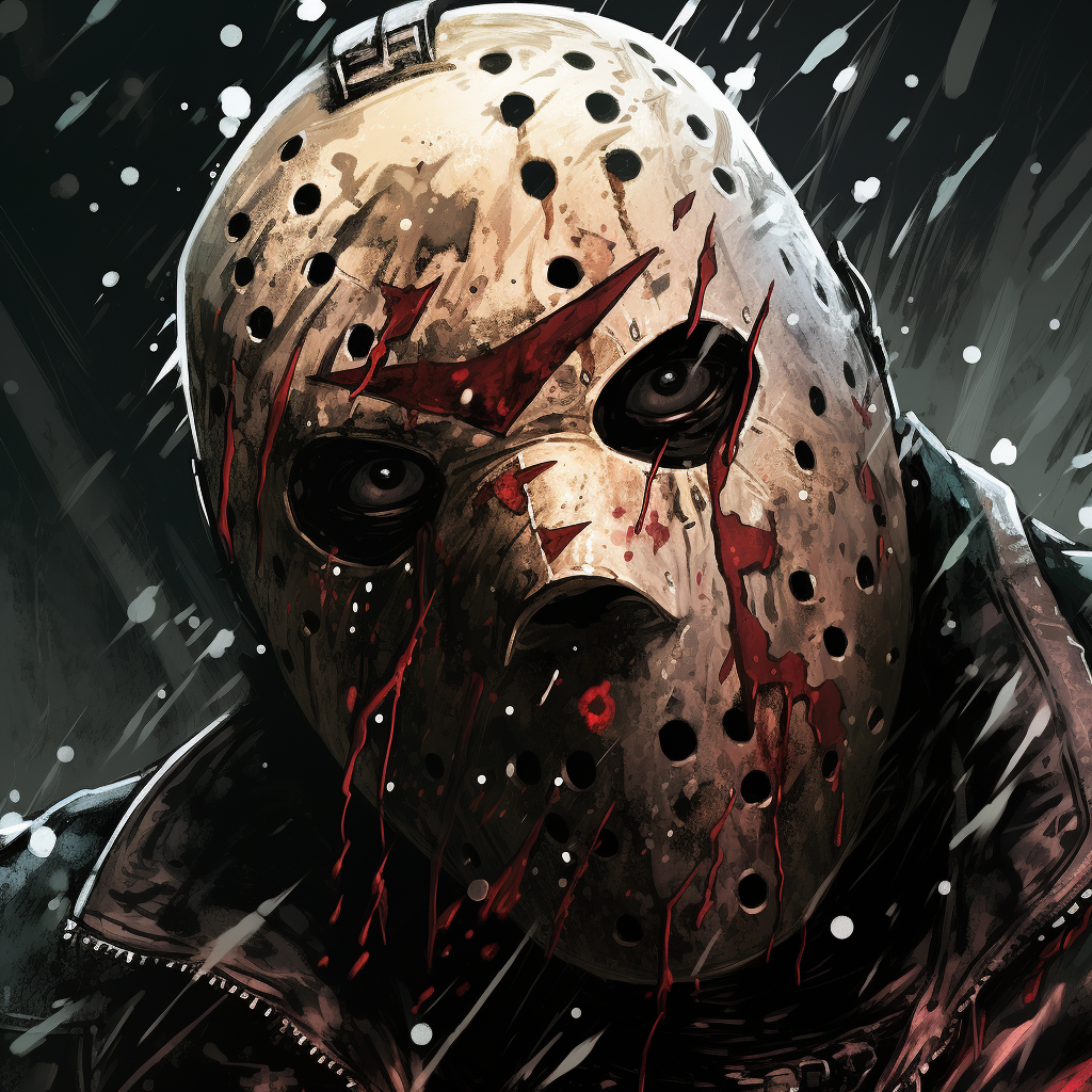 Jason Voorhees Comic Book Magazine Cover