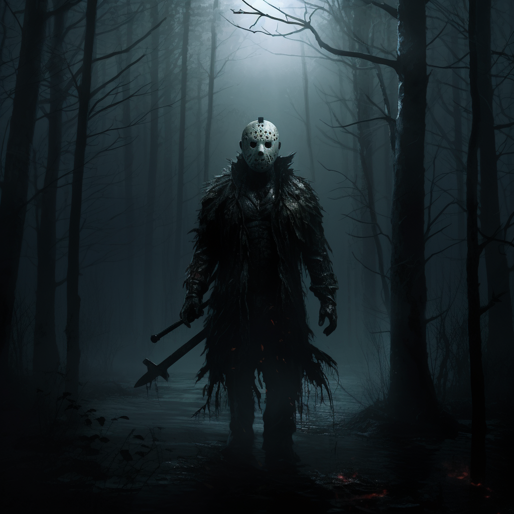 Jason Vorhees in Dark Forest