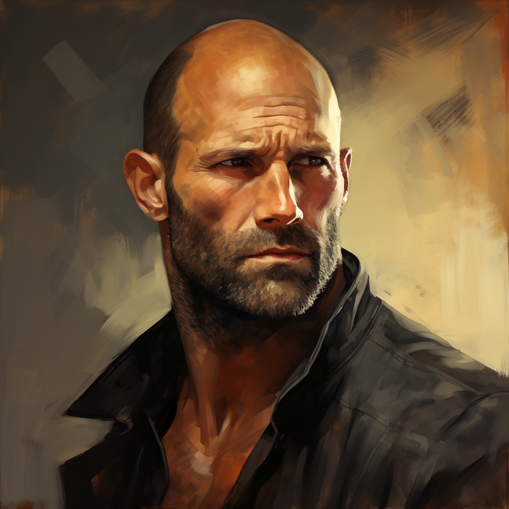 Jason Statham portraying Erevis Cale