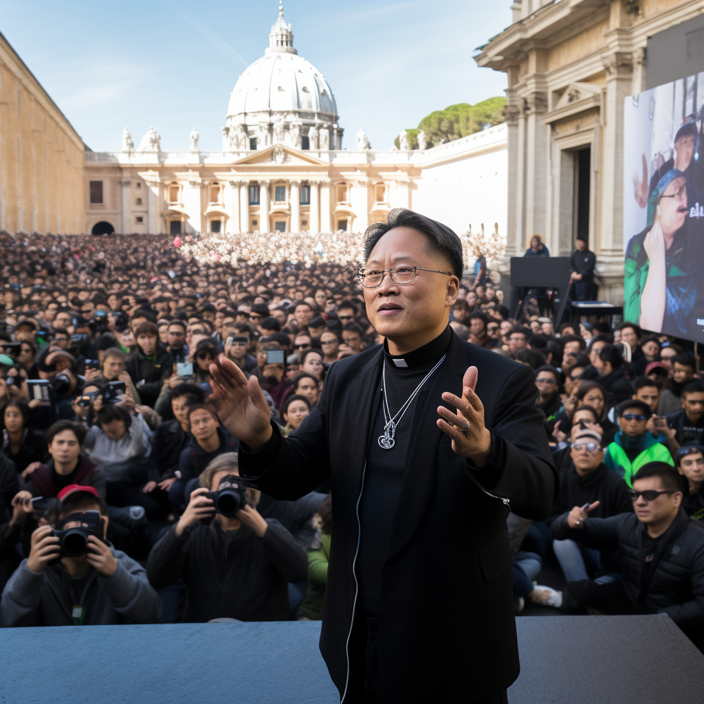 Jensen Huang Nvidia Vatican Speech