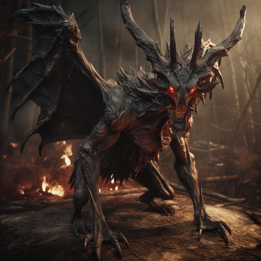 Realistic Jersey Devil Image