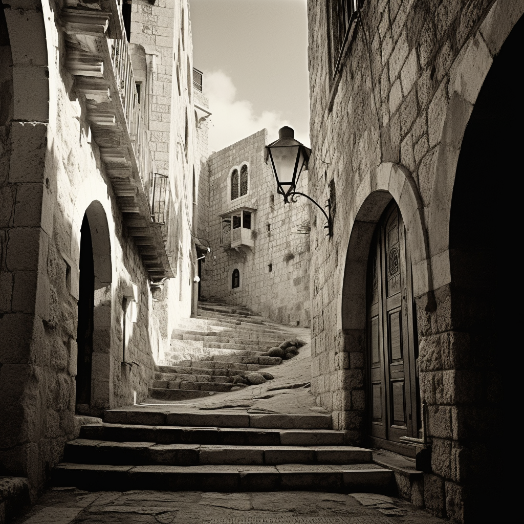 Breathtaking UVNÉ YERUSHALAYIM Ilford Cinematic Photography