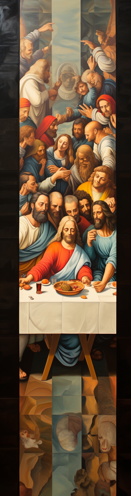 Waldo in Last Supper painting