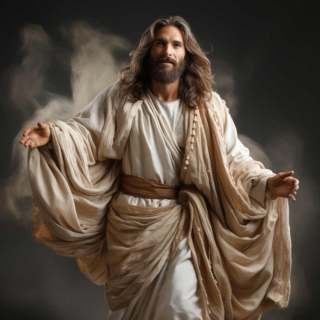 Jesus Christ with Arms Apart