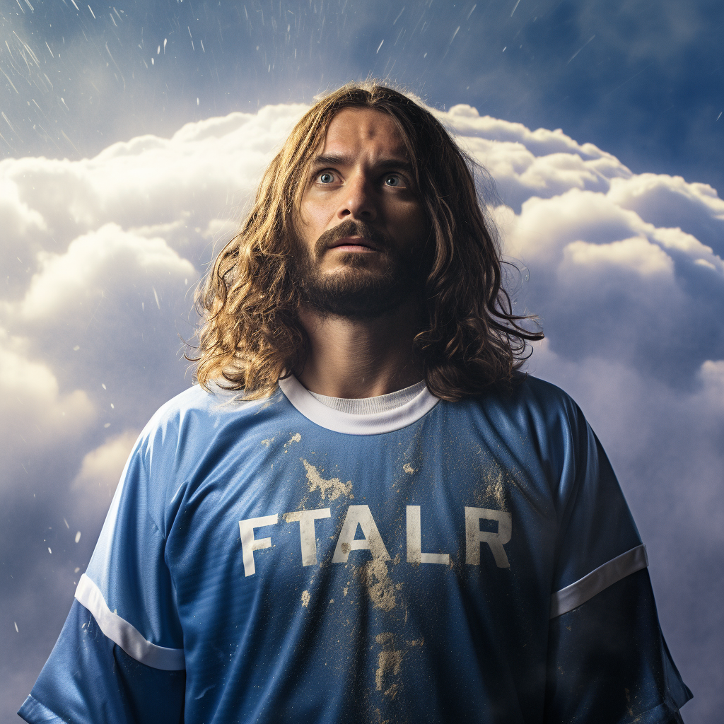 Jesus Nazareth Soccer Jersey Heavens Team