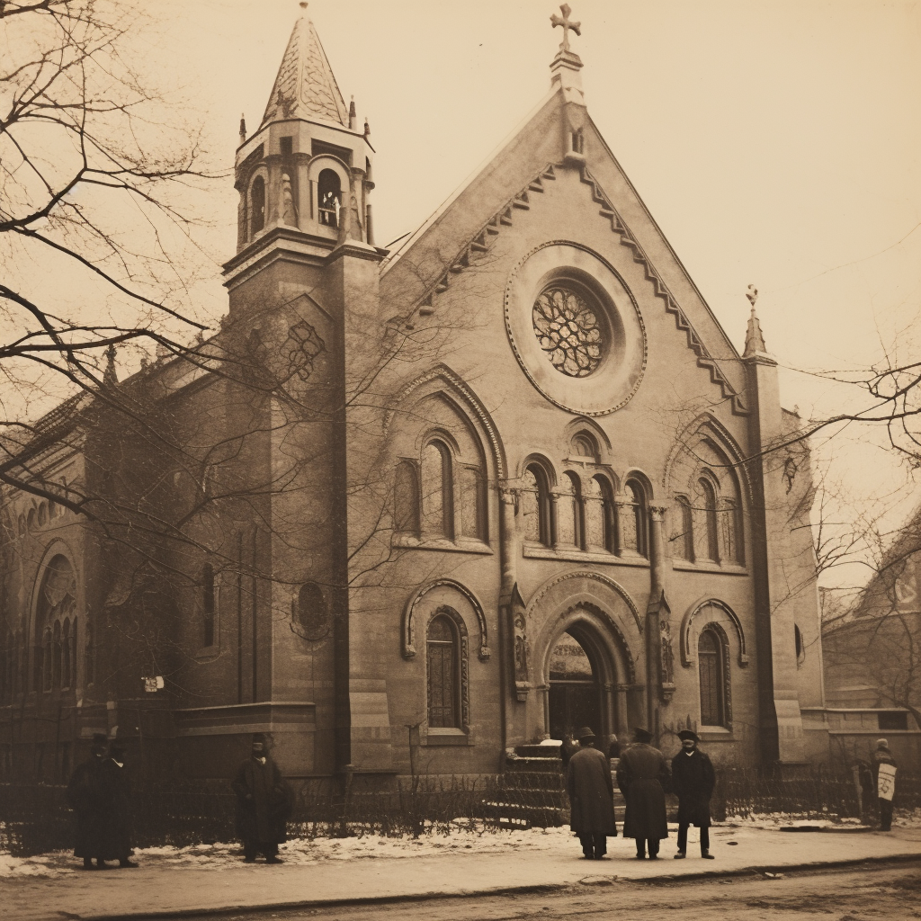 Real Jewish Church Image