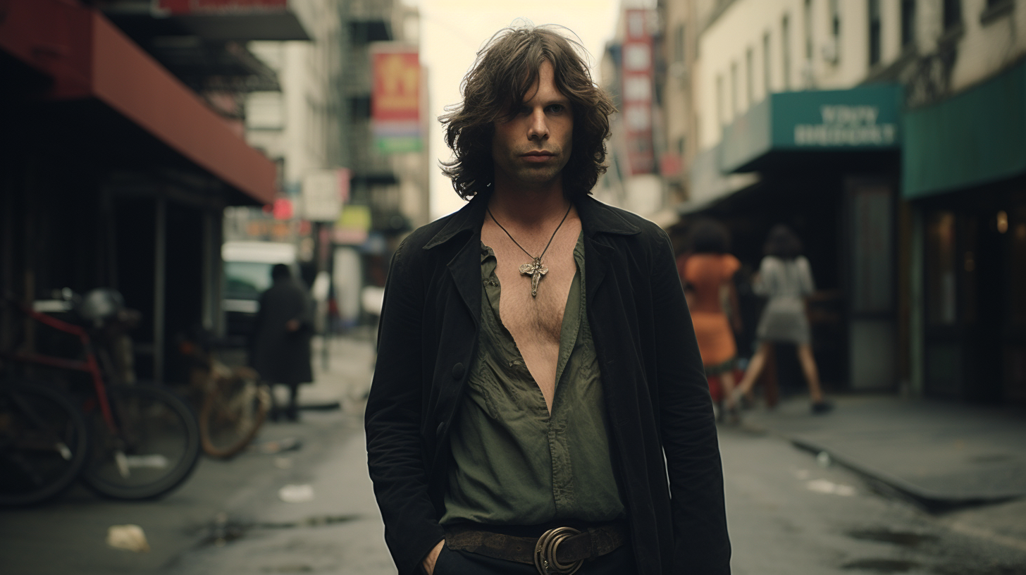 Jim Morrison at 80 in NYC