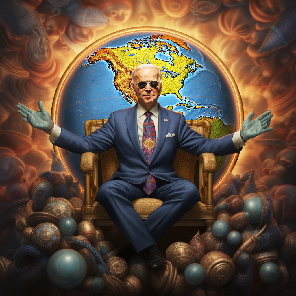 Joe Biden ruling the world