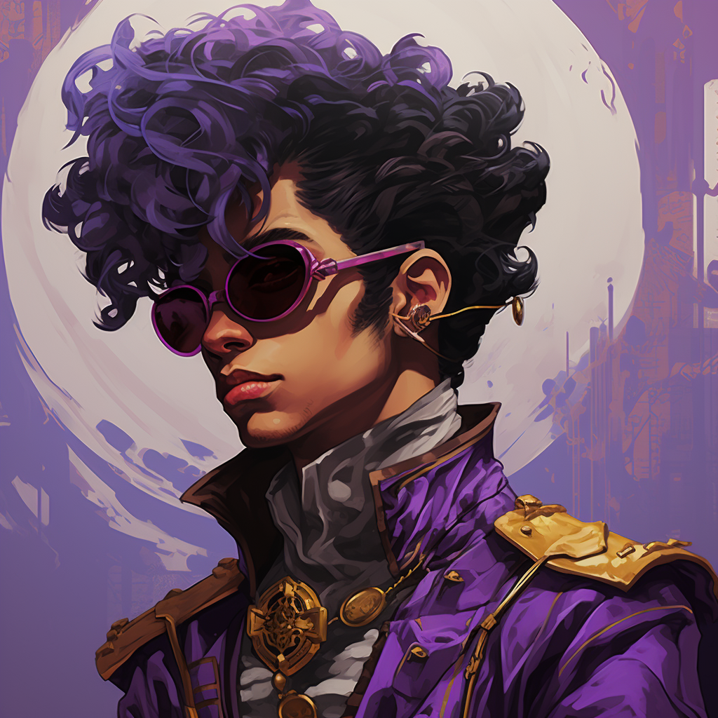 Prince in Jojo's art style  ?