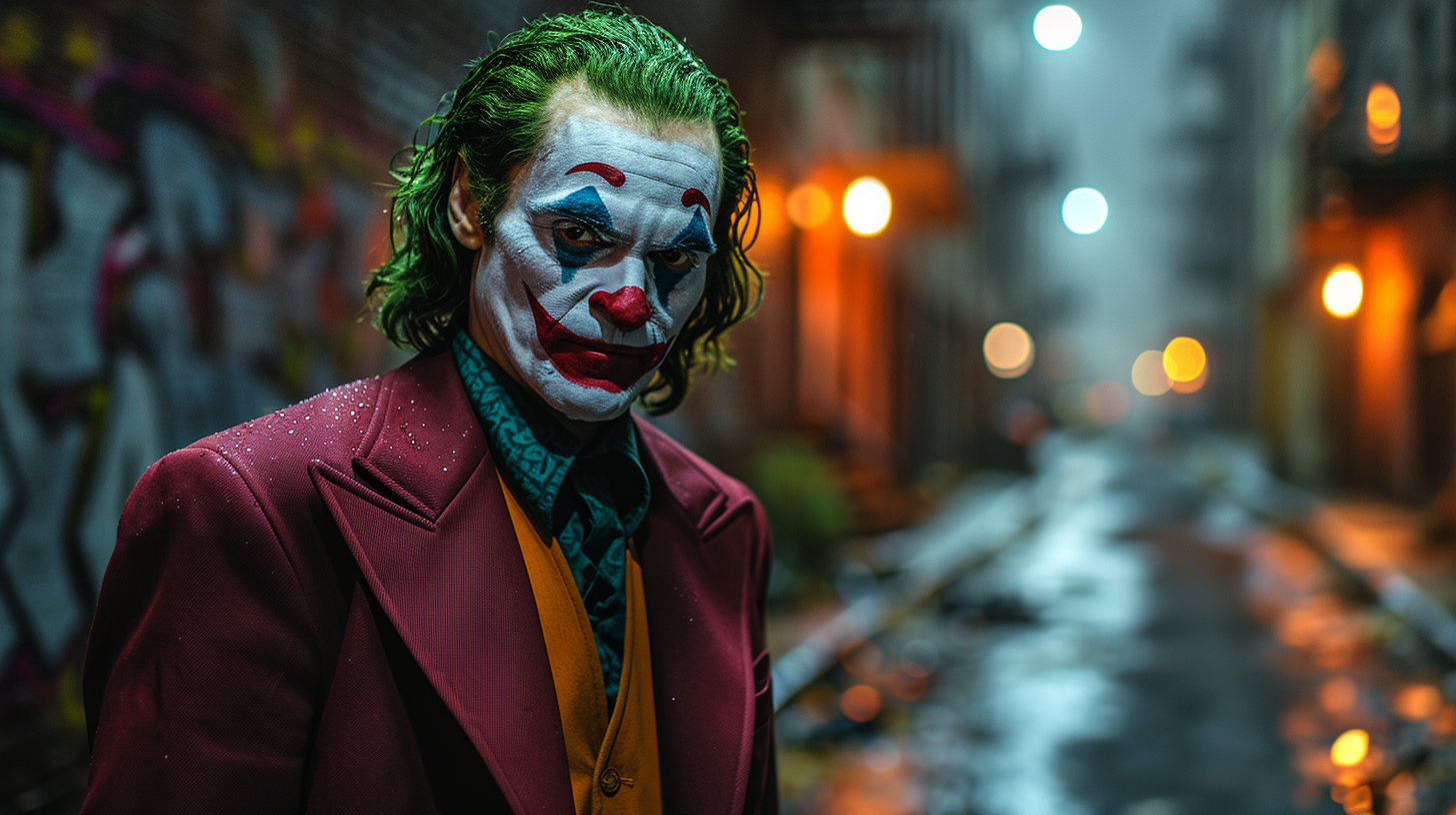 Cinematic Joker Thriller Film Style