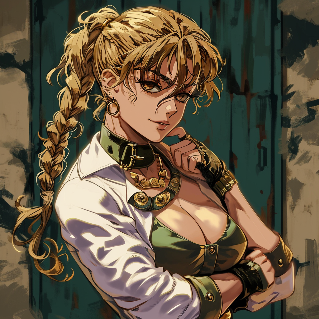 Jolene Cujo from The Incredible Adventure of Jojo posing