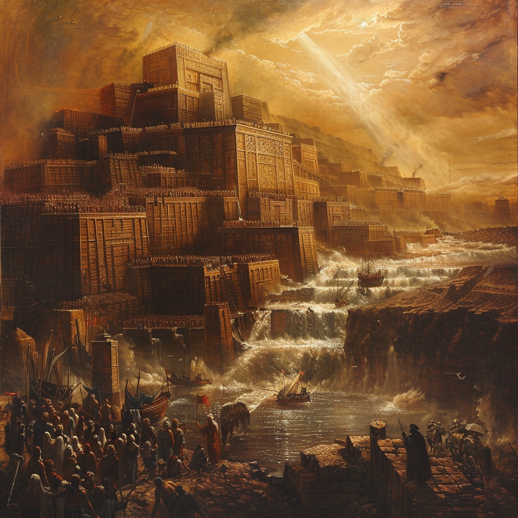 Jonah in Nineveh City Rembrandt