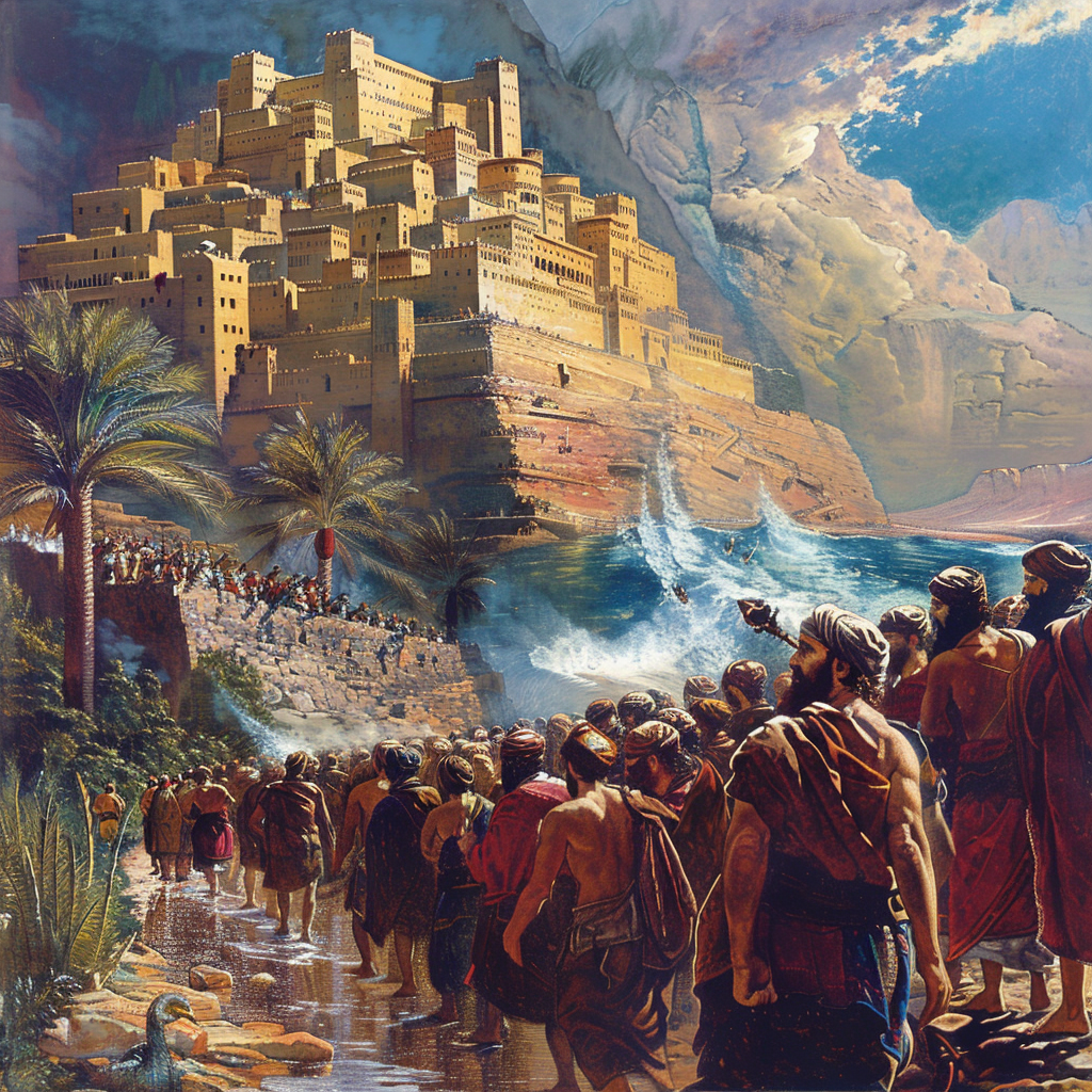 Jonah proclaims Nineveh's destruction