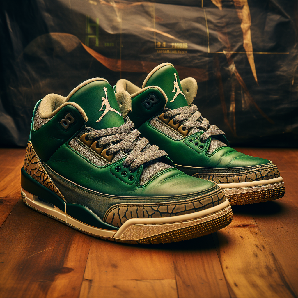 Bob Dylan inspired Jordan 3 sneakers