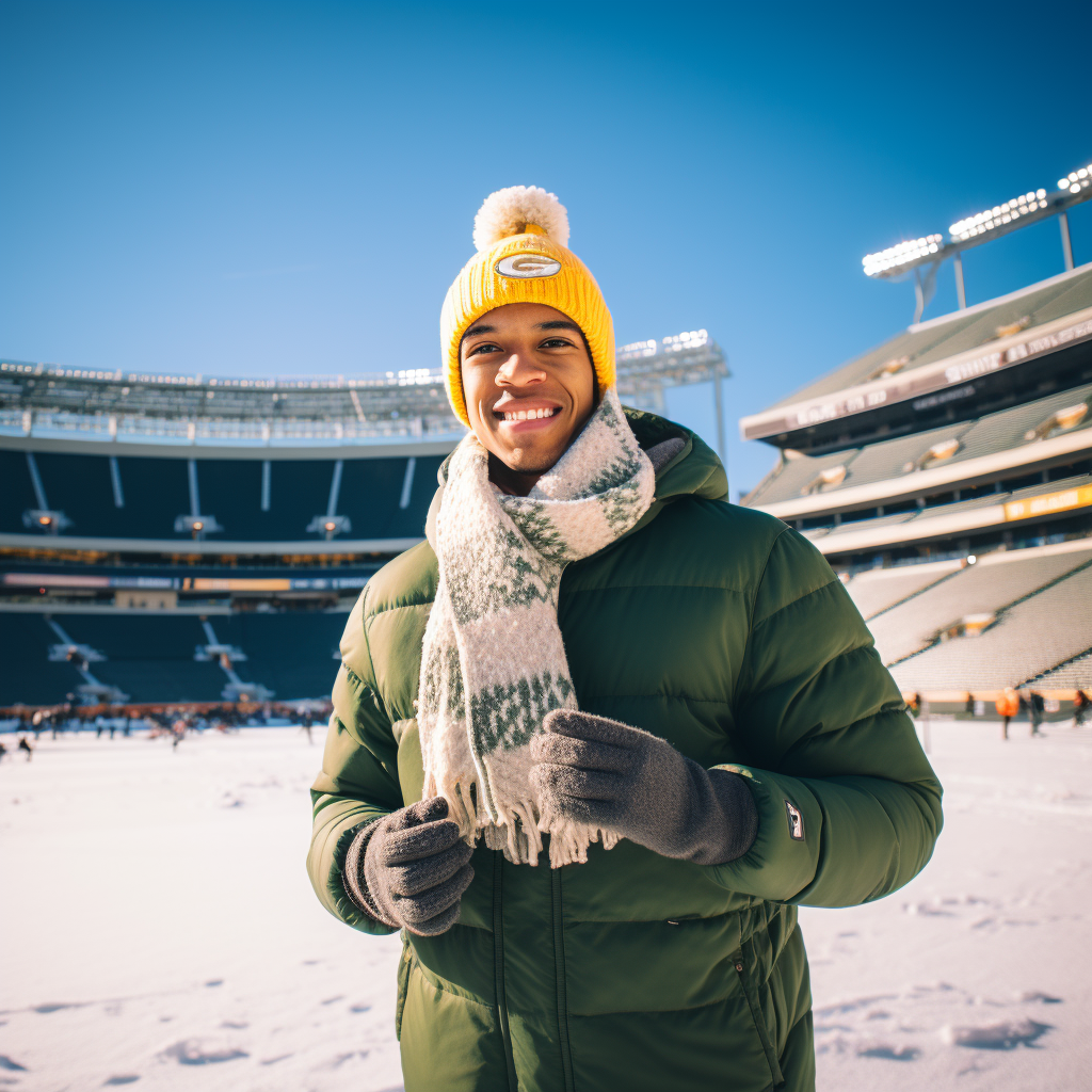 Packers QB Jordan Love in action